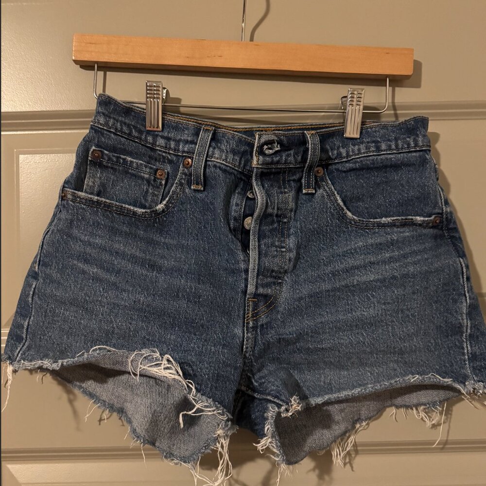 Levis 501 Denim Shorts